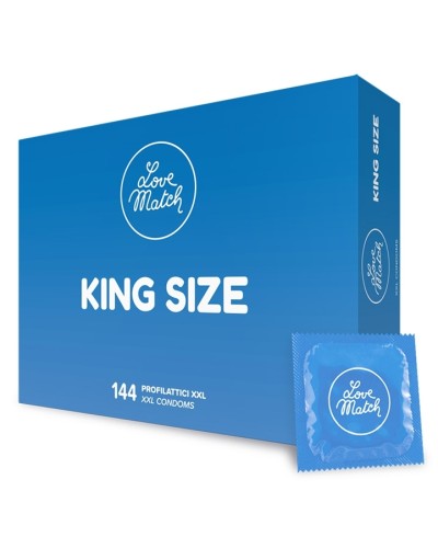 Préservatifs XXL King Size x144