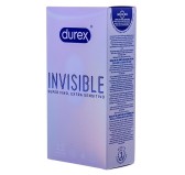 Préservatifs fins Invisible Durex x12