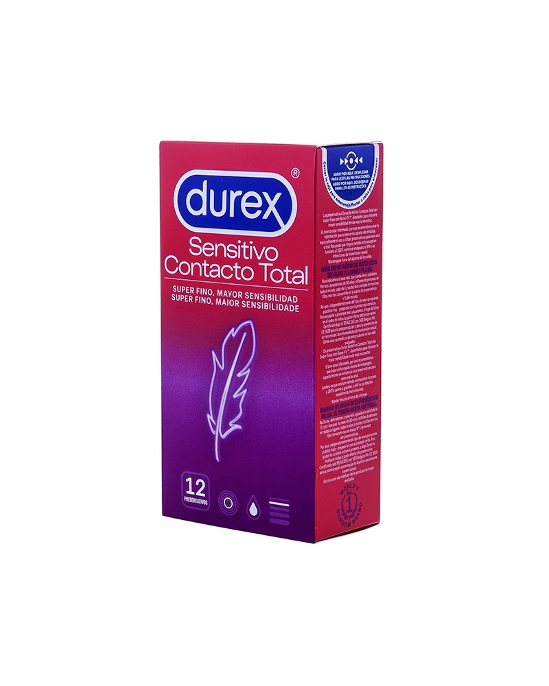 Préservatifs fins Sensitive Contact Total x12 Préservatifs fins Sensitive Contact Total x12