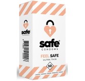 Préservatifs fins FEEL SAFE x10 Préservatifs fins FEEL SAFE x10