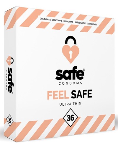 Préservatifs fins FEEL SAFE x36