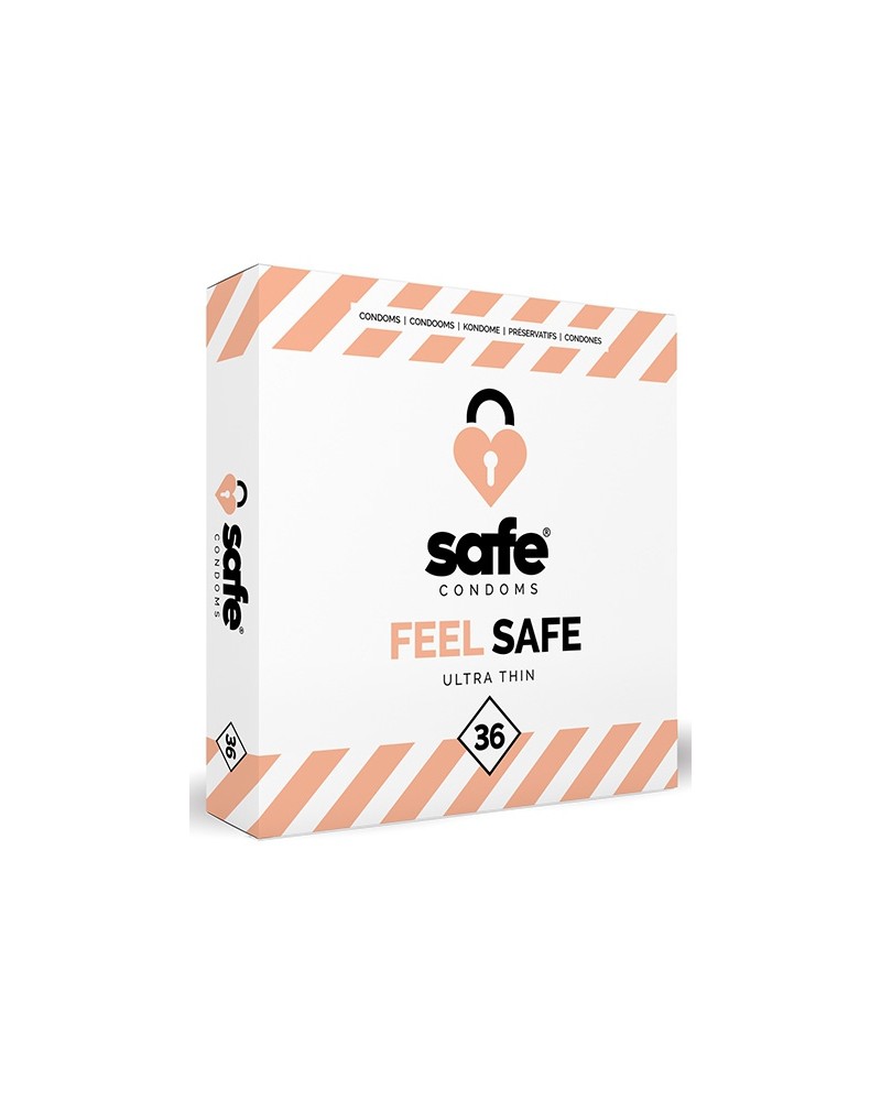 Préservatifs fins FEEL SAFE x36