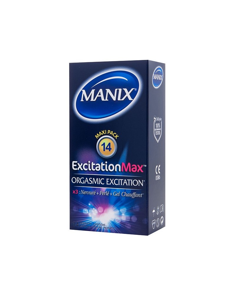 Préservatifs Excitation Max x14 Préservatifs Excitation Max x14