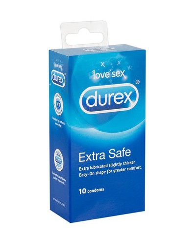 Préservatifs Durex Extra Safe x10