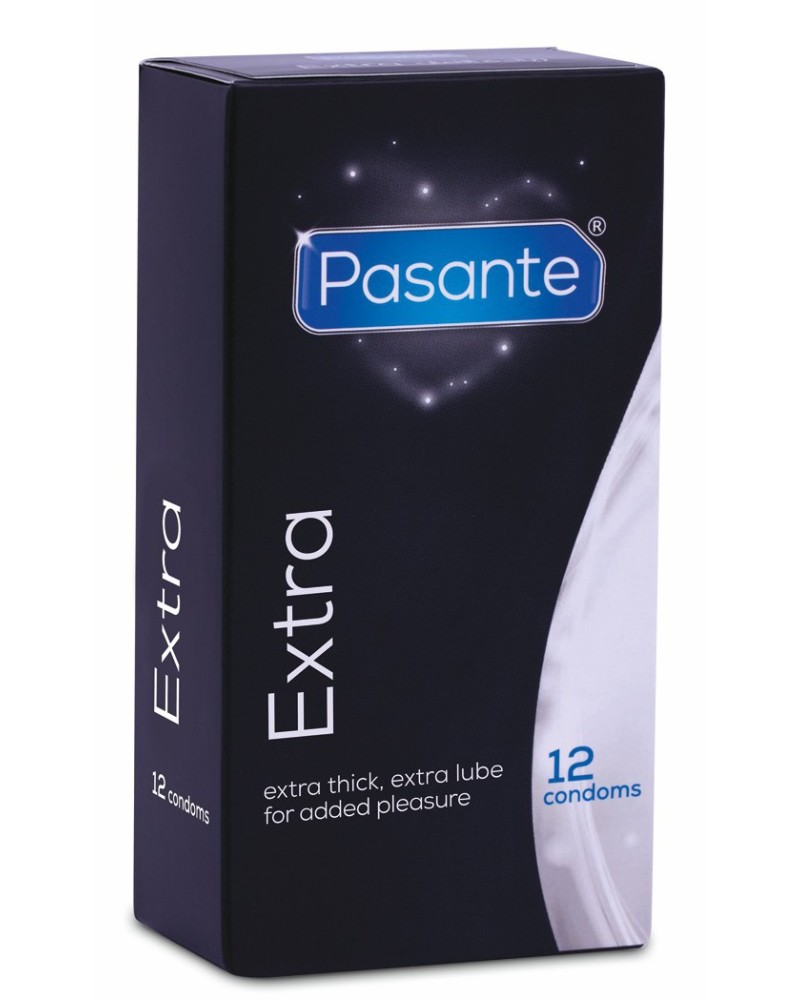 Préservatifs extra lubrifiés x12 Préservatifs extra lubrifiés x12