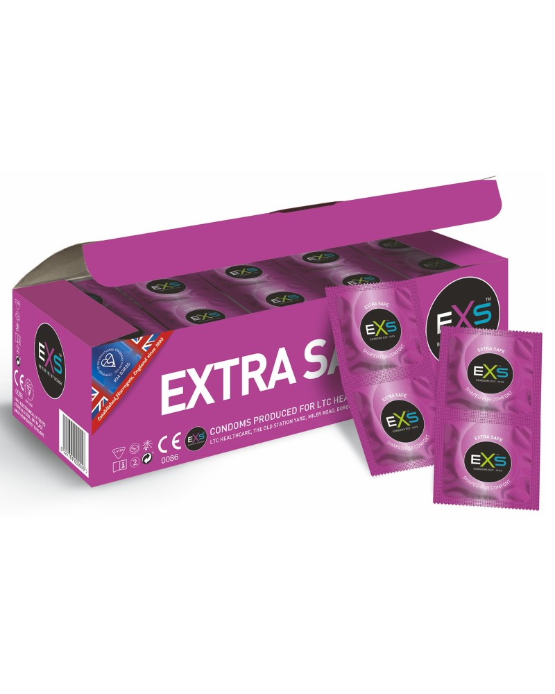 Préservatifs épais extra Safe x144 Préservatifs épais extra Safe x144