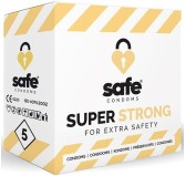 Préservatifs épais SUPER STRONG Safe x5 Préservatifs épais SUPER STRONG Safe x5