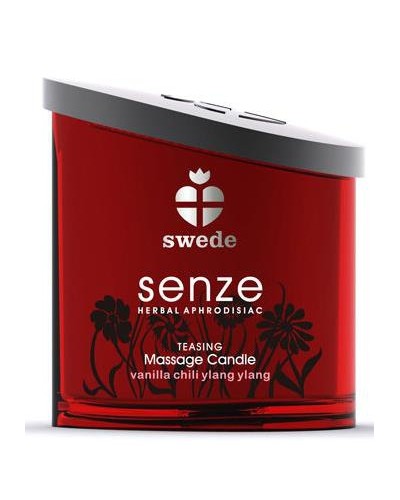 Bougie de massage SENZE Vanille Ylang Ylang Teasing 150ml