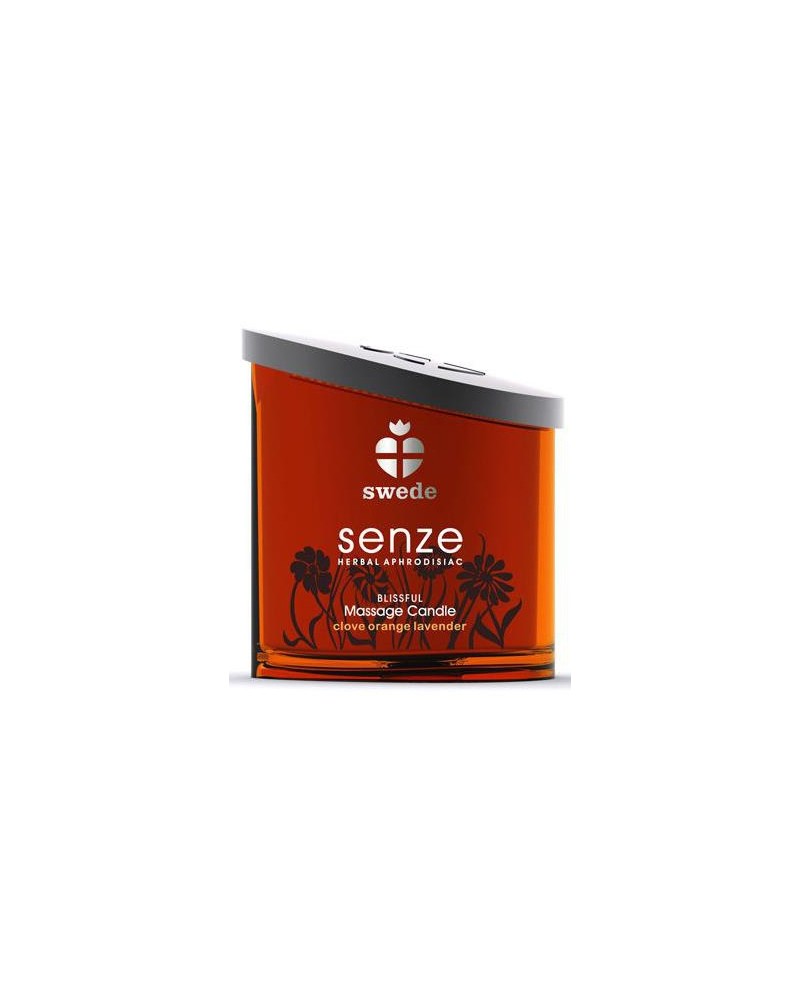 Bougie de massage SENZE Orange Lavande Blissful 150ml