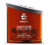 Bougie de massage SENZE Orange Lavande Blissful 150ml