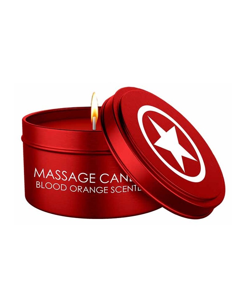 Bougie Candle Star Orange Sanguine 50g