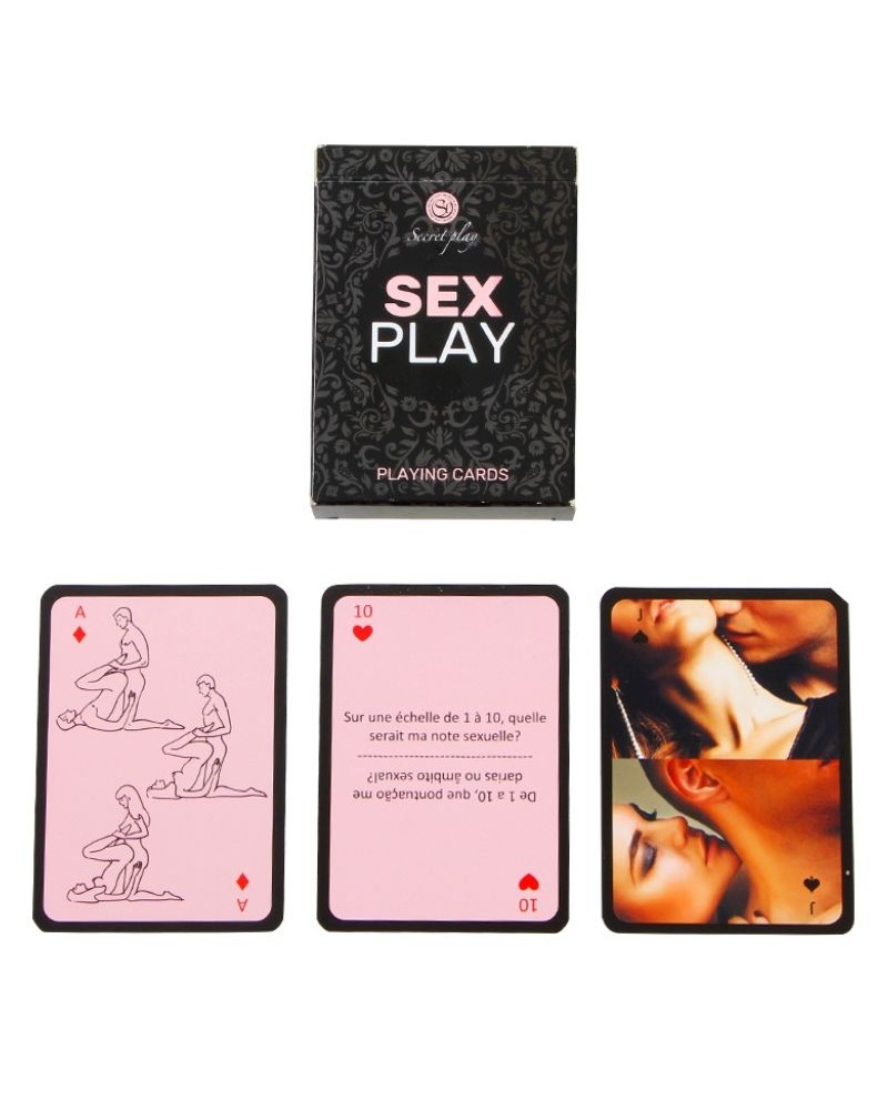 Jeu de cartes sexuel SEX PLAY Secret Play Jeu de cartes sexuel SEX PLAY Secret Play