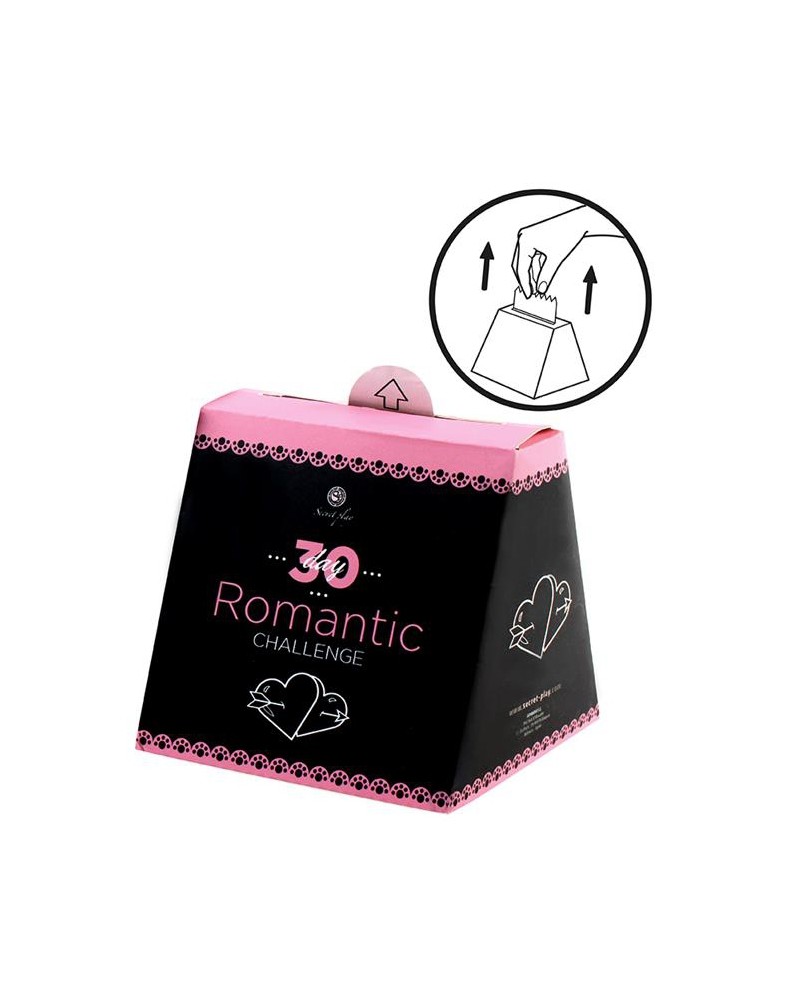 Jeu Cartes Défis ROMANTIQUE Challenge 30 jours