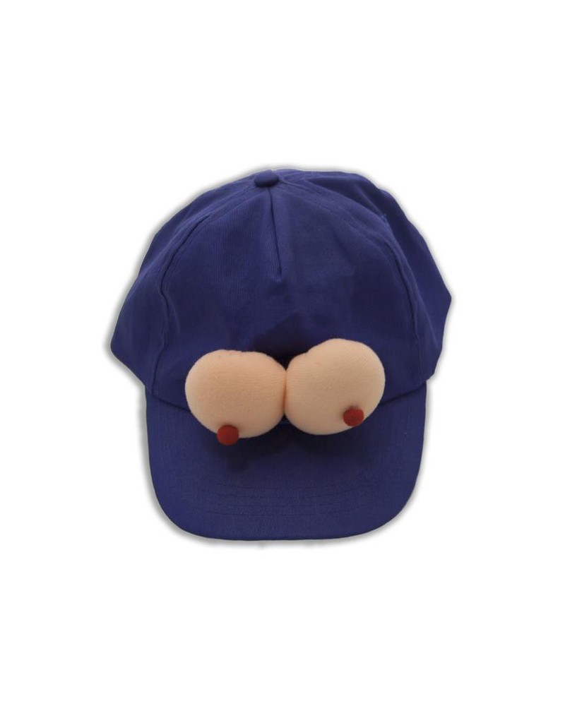 Casquette Bleue avec Seins