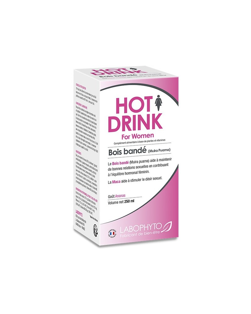 HOT DRINK Femme Bois Bandé - 250 ml