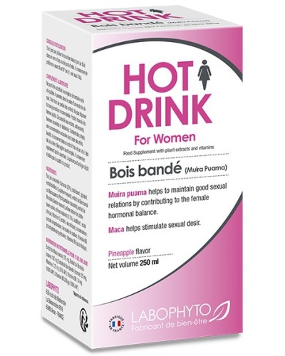 HOT DRINK Femme Bois Bandé - 250 ml