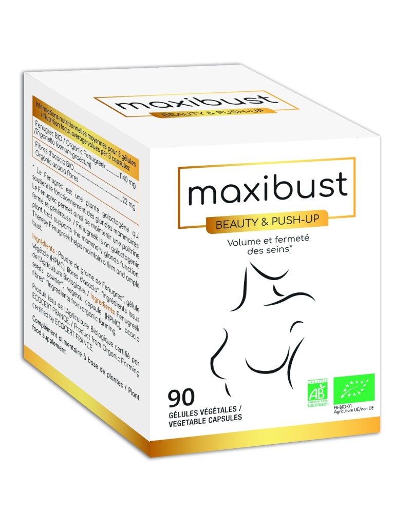 MAXIBUST Beauty et Push-Up 90 Gélules