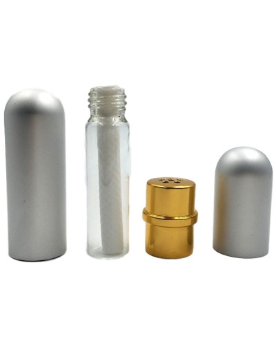 Inhalateur pour Aroma Aluminium Argent