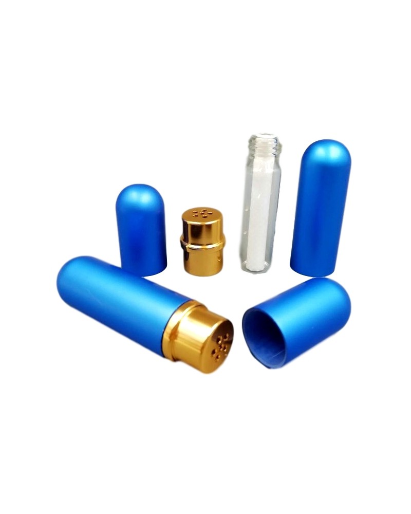 Inhalateur pour Aroma Aluminium Bleu