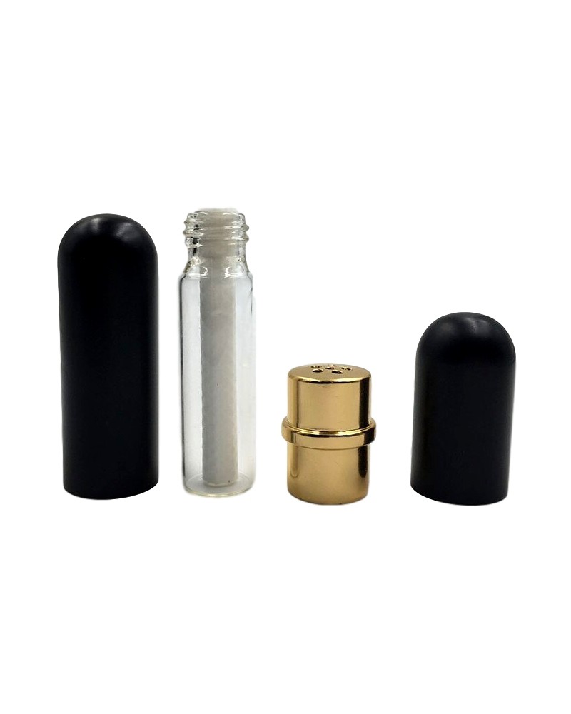 Inhalateur pour Aroma Aluminium Noir Inhalateur pour Aroma Aluminium Noir