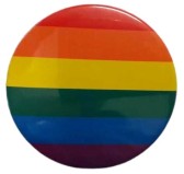 Badge métal Rainbow