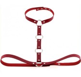 Collier Sm + Ceinture Belt Strict Rouge