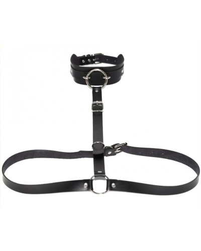 Collier + Ceinture Belt Strict Noir