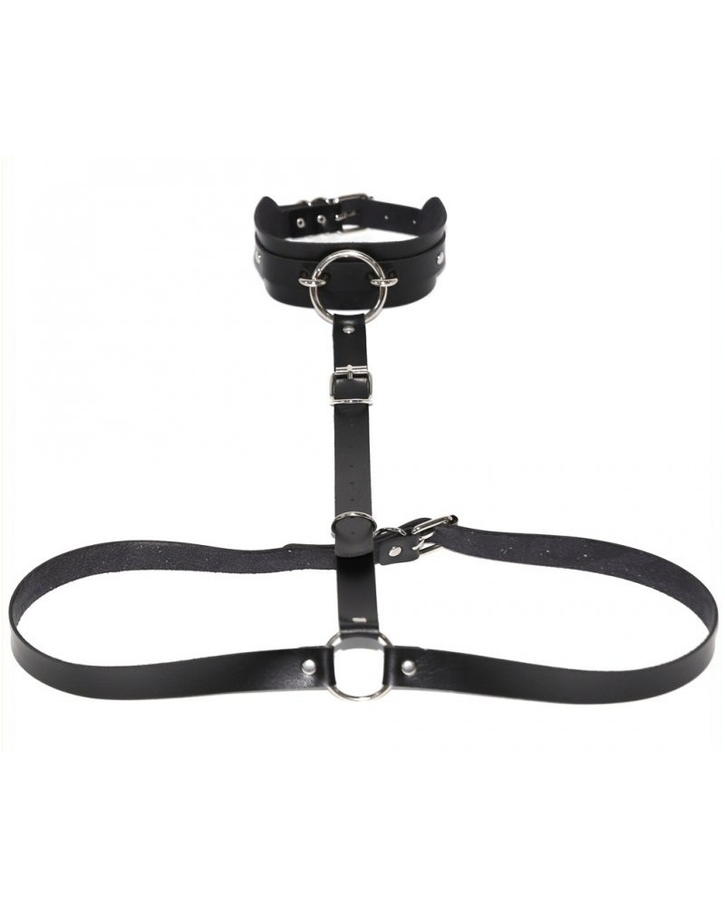 Collier + Ceinture Belt Strict Noir Collier + Ceinture Belt Strict Noir