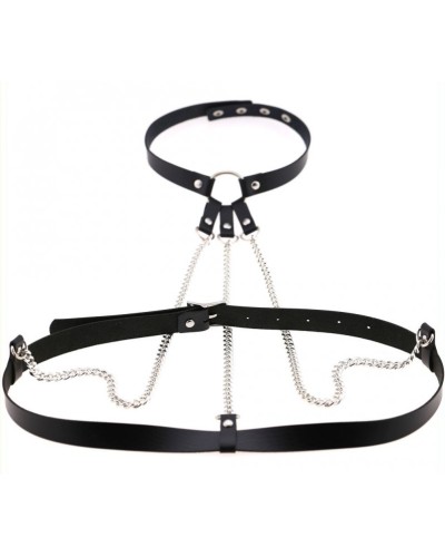 Collier + Ceinture Belt Neck Noir