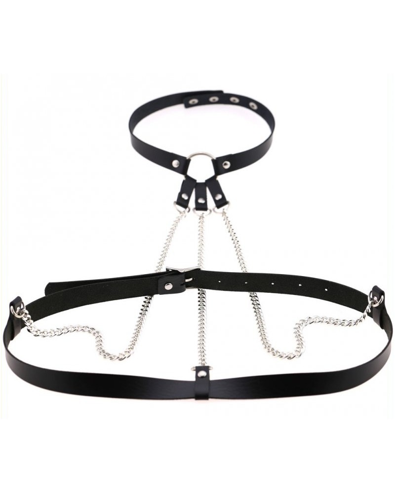 Collier + Ceinture Belt Neck Noir