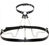 Collier + Ceinture Belt Neck Noir