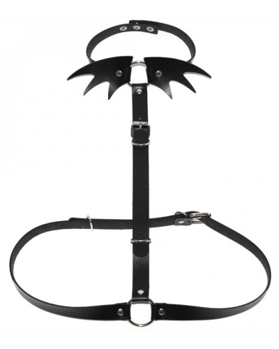 Collier Sm + ceinture Belt Wing Noir