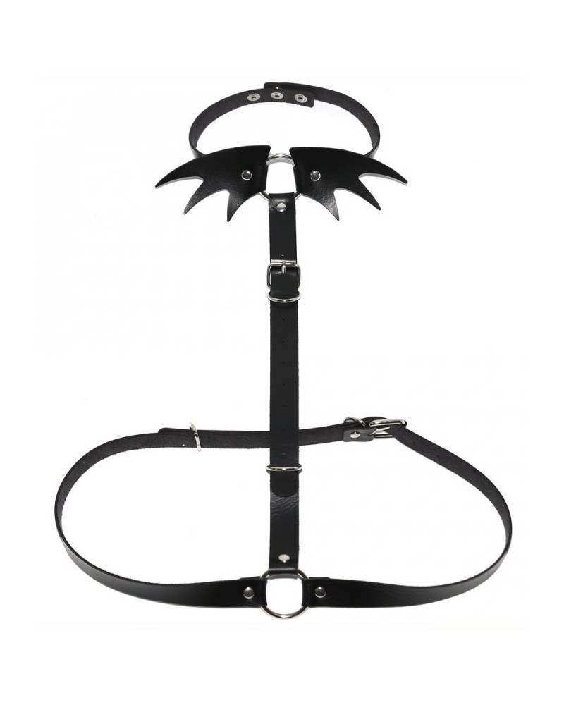 Collier Sm + ceinture Belt Wing Noir