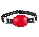 Baillon en cuir Silence Gag Rouge