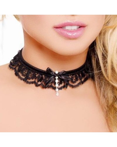 Collier Acilia - Noir