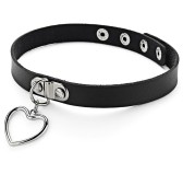 Collier Pendentif Coeur Aleena Noir Collier Pendentif Coeur Aleena Noir