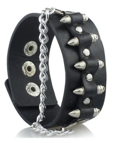 Bracelet Rock Arsenal Noir