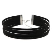 Collier ras de cou Xana - Noir