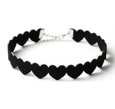 Ras de cou Multi Heart Noir