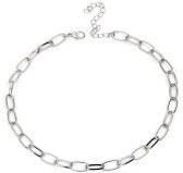 Ras de cou Hollow Ring Argenté Ras de cou Hollow Ring Argenté