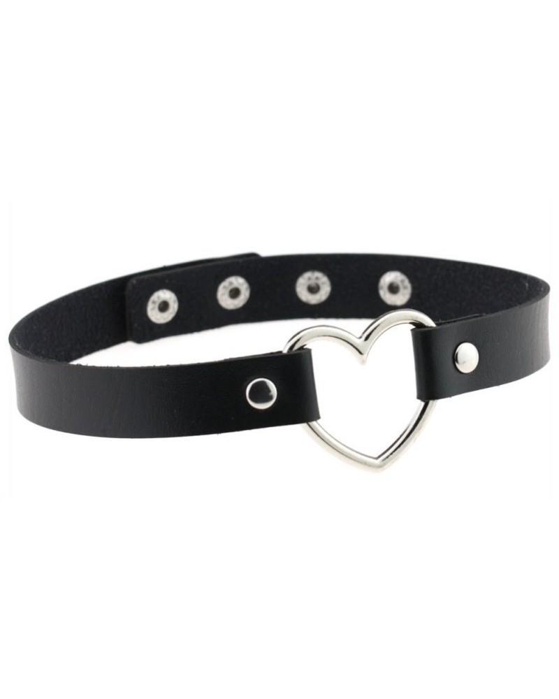 Ras de cou HEART LISH Noir Ras de cou HEART LISH Noir