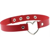 Ras de cou Heart Lish Rouge Ras de cou Heart Lish Rouge