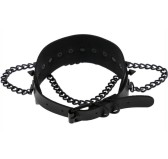 Collier à pointes Piky Noir Collier à pointes Piky Noir