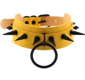 Collier à pointes Strobo Lish Jaune Collier à pointes Strobo Lish Jaune