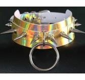 Collier à pointes Strobo Laser Doré Collier à pointes Strobo Laser Doré