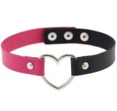 Ras de cou Heart Duo Noir-Violet Ras de cou Heart Duo Noir-Violet