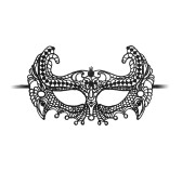 Masque en dentelle Empress Noir