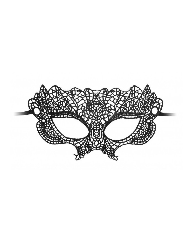 Masque en dentelle Princess Noir Masque en dentelle Princess Noir