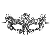 Masque Dentelle Queen Lace Noir