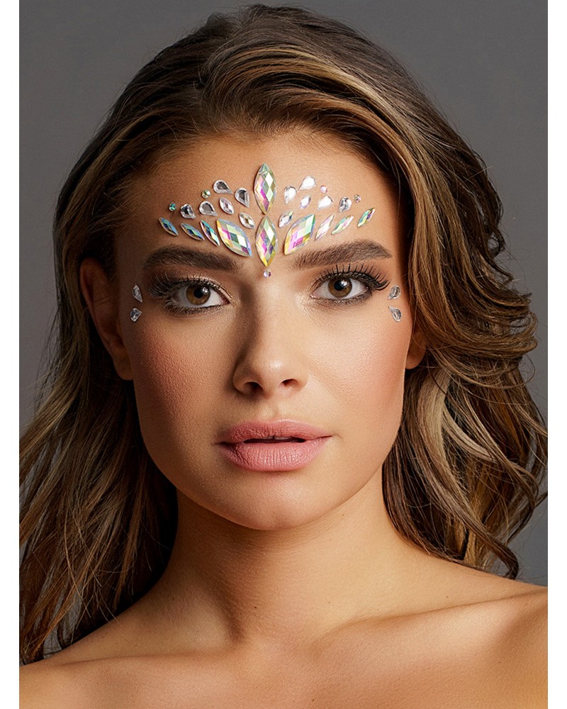 Strass Dazzling Crowned Face Bling Strass Dazzling Crowned Face Bling
